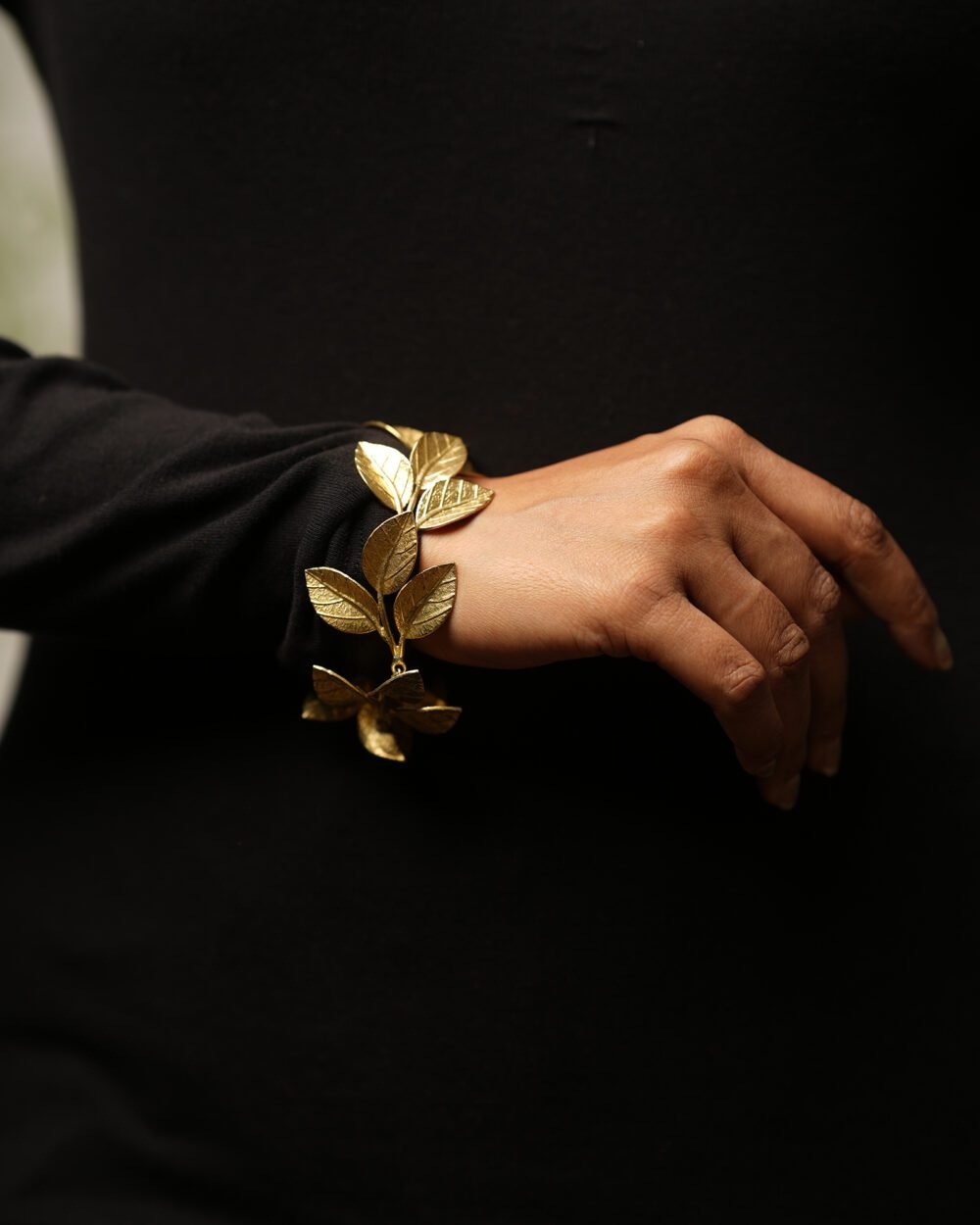 Aparajita Leaf Bracelet